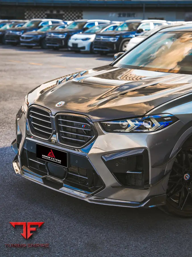 BMW X5M F95 LCI AE front canards