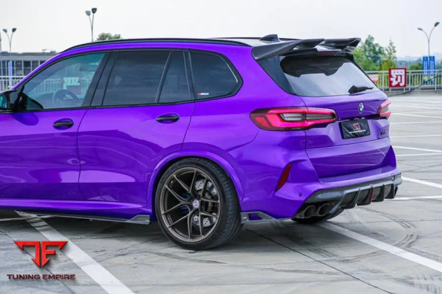 BMW X5M/C X6M/C F95 F96 AE REAR DIFFUSER & CANARDS - Rear Diffuser