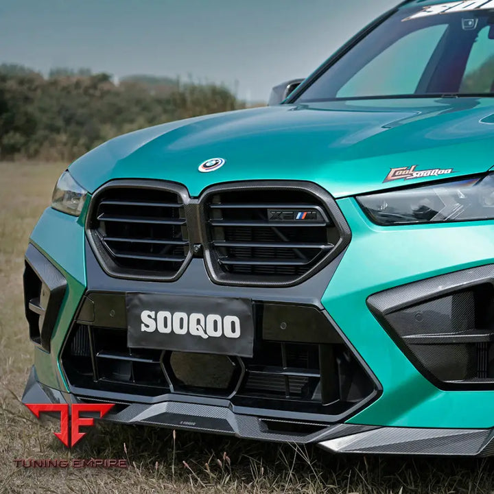 BMW X5M F95 LCI FRONT LIP IN PREPREG CARBON FIBRE - Carbon Fibre Parts