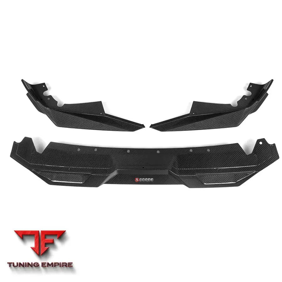 BMW X5M F95 LCI FRONT LIP IN PREPREG CARBON FIBRE - Carbon Fibre Parts