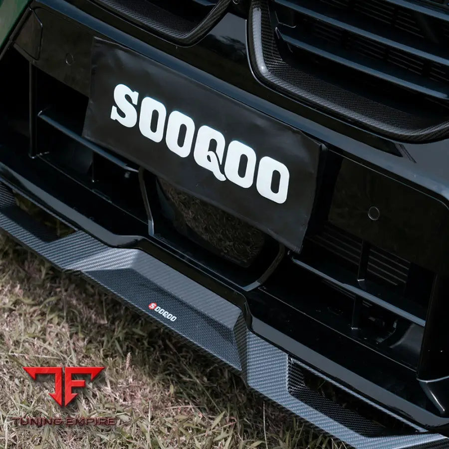 BMW X5M F95 LCI FRONT LIP IN PREPREG CARBON FIBRE - Carbon Fibre Parts