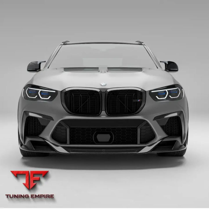BMW X5M F95 PRE-LCI CARBON FIBER FRONT AIR INTAKE TRIM