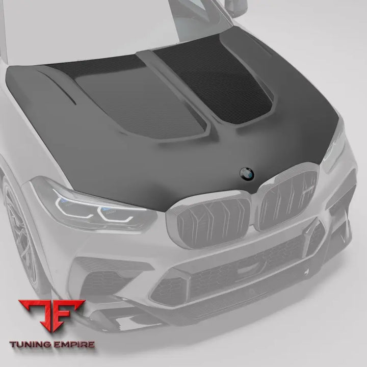 BMW X5M F95 PRE-LCI CARBON FIBER HOOD