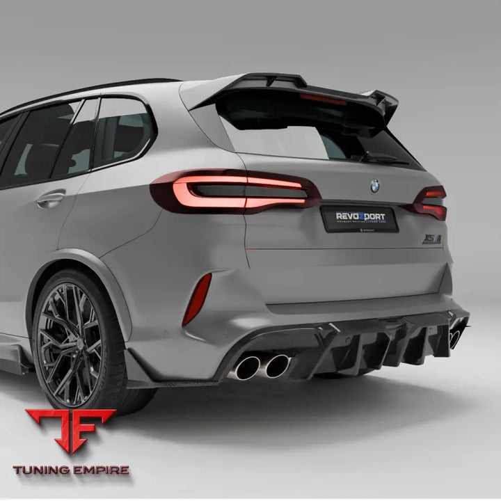 BMW X5M F95 PRE-LCI CARBON FIBER REAR DIFFUSER