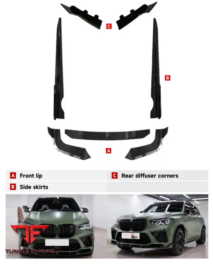 BMW X5M F95 X5 M F95 FULL SET BODY KIT 2018Y+