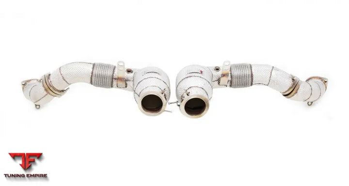 Bmw F9X X5M/X6M 2024 Cat Downpipe With Heat Shield Exhaust System