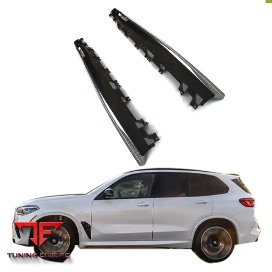 BMW X5M G05 F95 / X6M F96 CARBON SIDE SKIRTS
