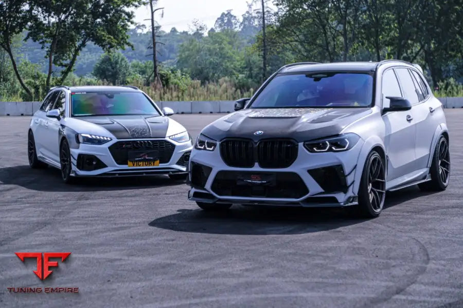 BMW X5M F95 AE Design carbon wheel arches