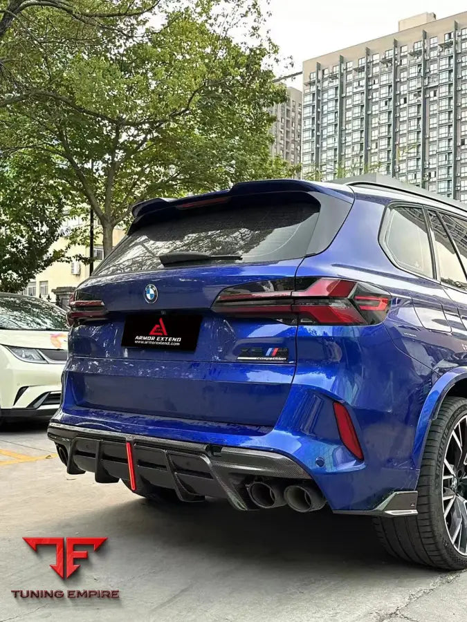 BMW X5M F95 carbon rear diffuser