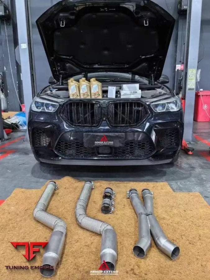 BMW X5M X6M Pre-LCI AE Design mid-pipe