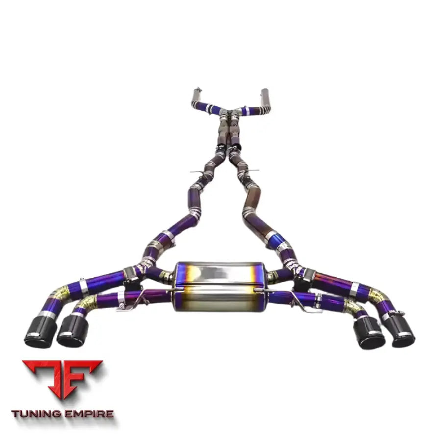 BMW X5M/X6M 4.4TT CATBACK TITANIUM ALLOY EXHAUST SYSTEM 2015-2023