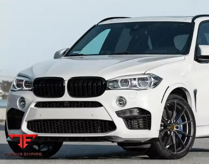 BMW X5M/X6M F85 F86 CARBON FIBER FRONT BUMPER LIP 2014-2017Y