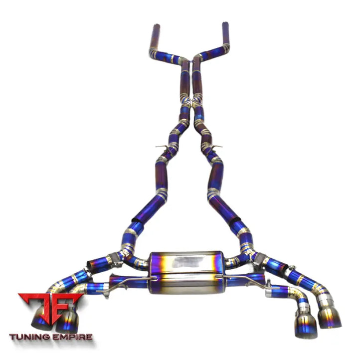 BMW X5M/X6M F95/F96 4.4T CATBACK TITANIUM EXHAUST SYSTEM 2020-2024