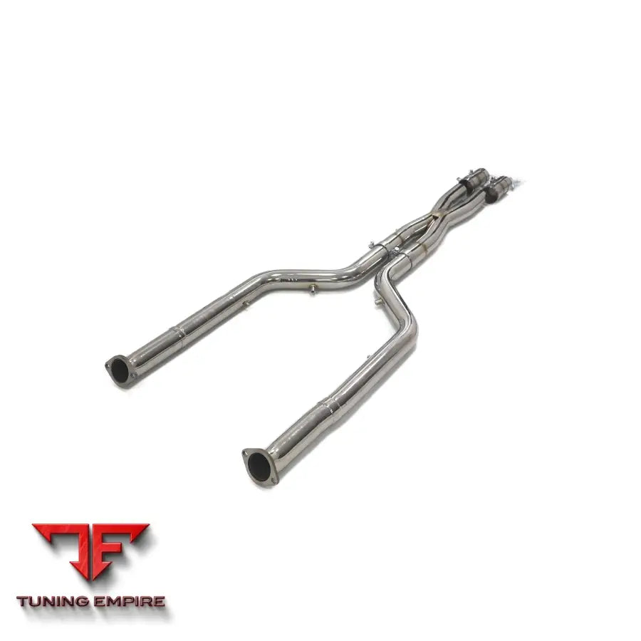 BMW X5M X6M F95 F96 LCI STAINLESS STEEL RAZOR EXHAUST MIDDLE PIPE