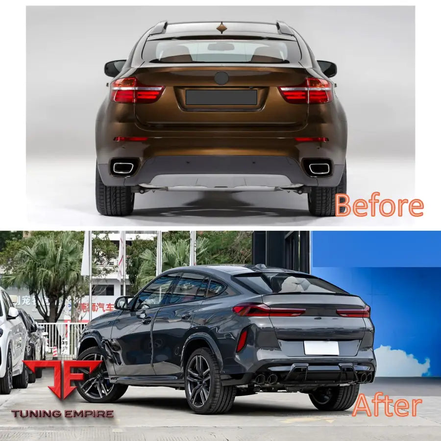 BMW X6 E71 2008-2014 UPGRADE TO G06 X6M 2023+ BODYKIT