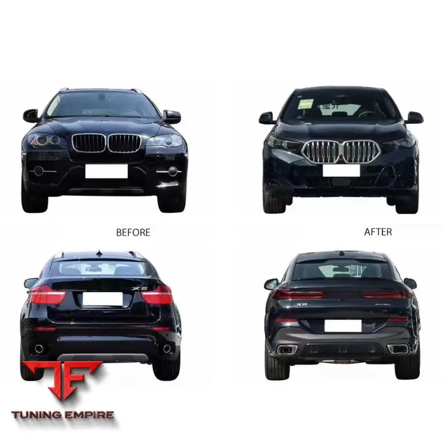 BMW X6 E71 2009 2014Y UPGRADE TO G06 LCI 2024Y BODY KIT