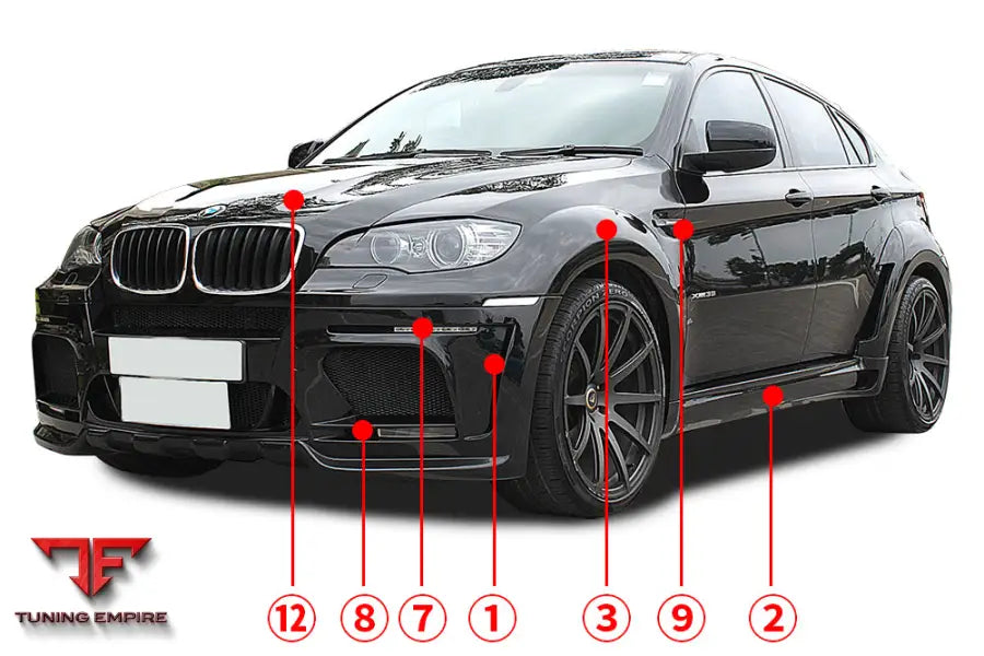 BMW X6 E71 BODY KIT 2008-2014Y