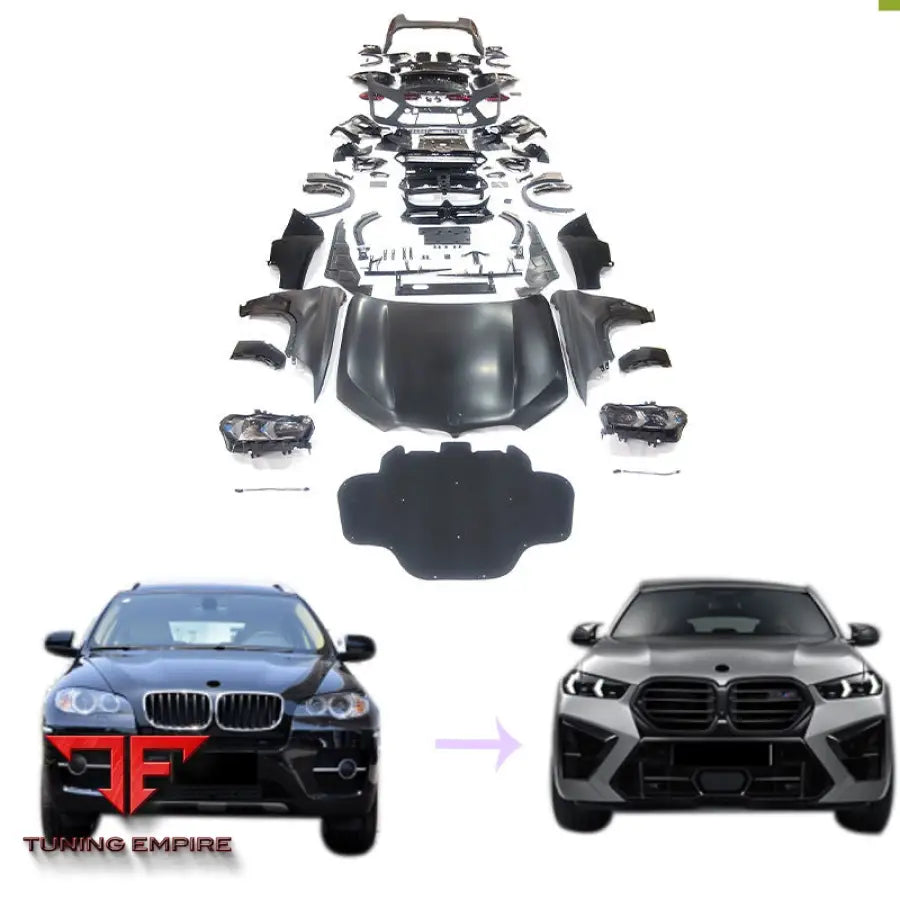 BMW X6 E71 UPGRADE X6 G06 LCI BODY KIT