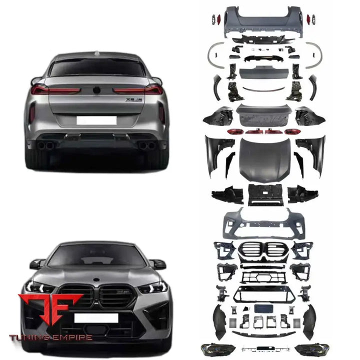 BMW X6 F16 2015 2019Y UPGRADE TO X6M F96 2024Y BODY KIT
