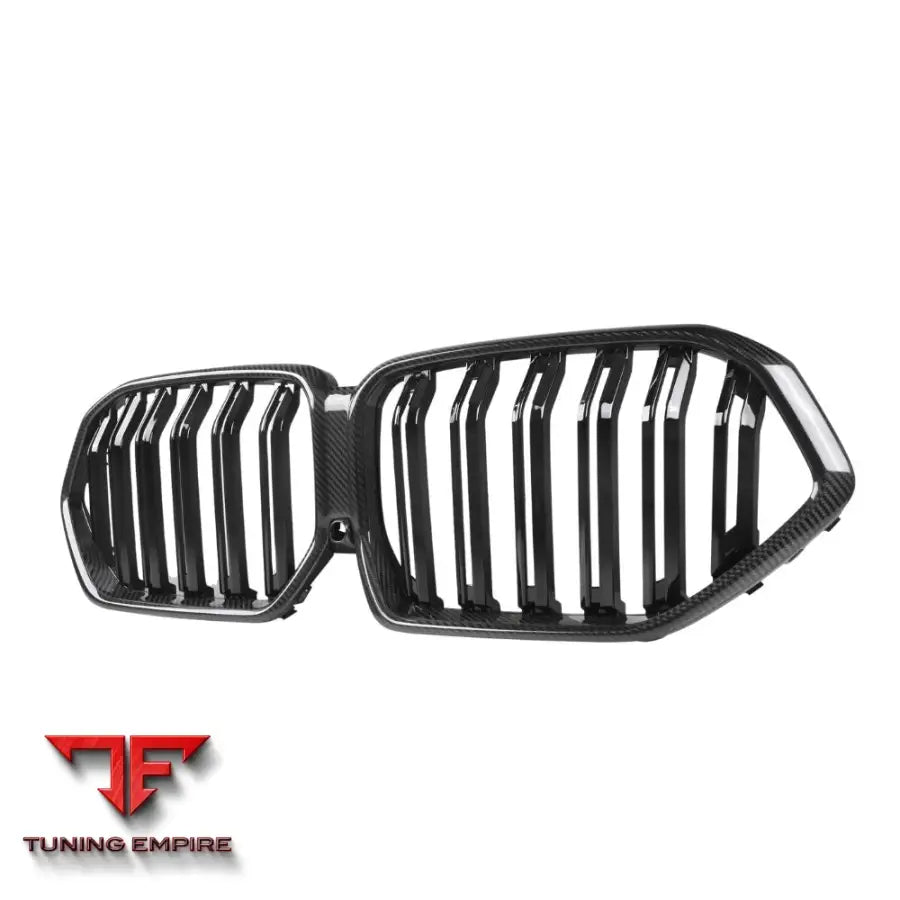 BMW X6 G06 2023+ LCI DOUBLE SLAT PRE PREG CARBON FIBRE GRILLE - CT CARBON