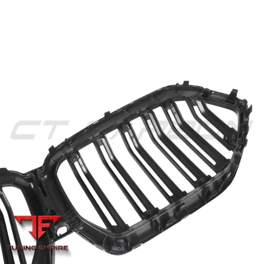 BMW X6 G06 2023+ LCI DOUBLE SLAT PRE PREG CARBON FIBRE GRILLE - CT CARBON