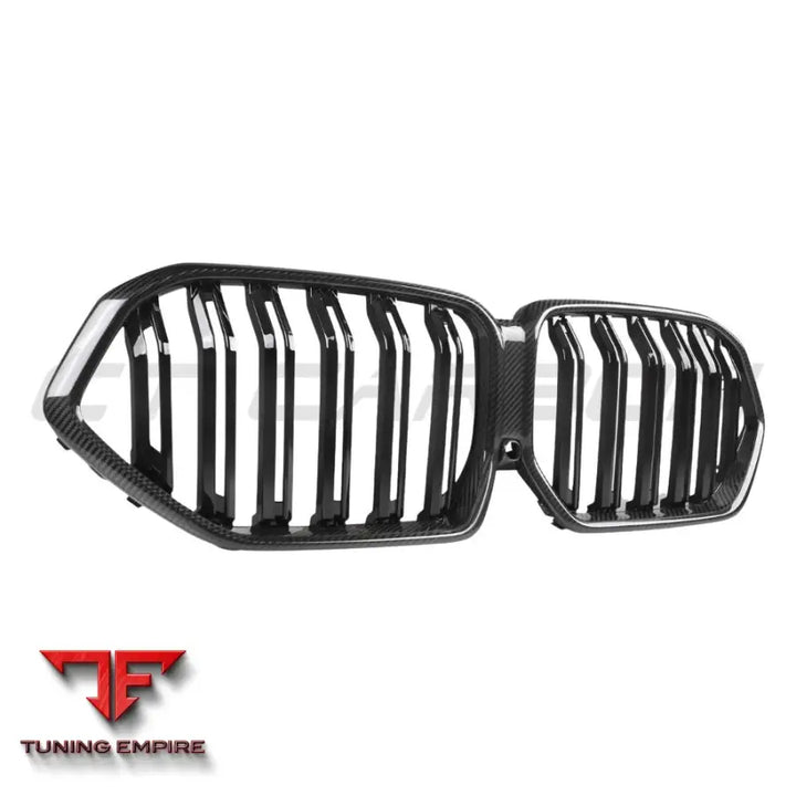 BMW X6 G06 2023+ LCI DOUBLE SLAT PRE PREG CARBON FIBRE GRILLE - CT CARBON