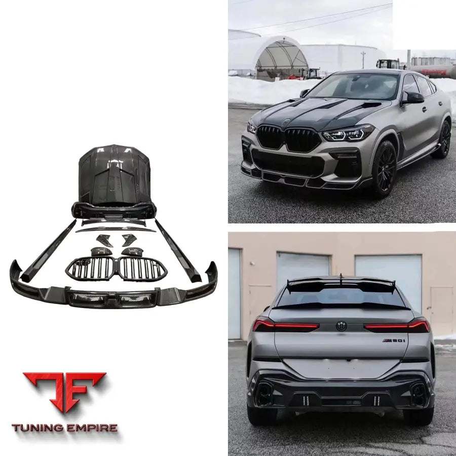 BMW X6 G06 CARBON FIBER BODY KIT