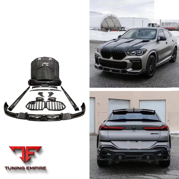 BMW X6 G06 CARBON FIBER BODY KIT