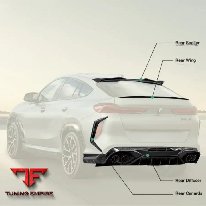 BMW X6 DRY CARBON FIBER BODY KIT