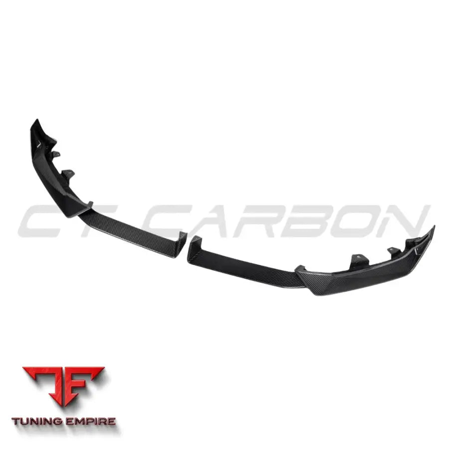 BMW X6 G06 LCI 2024+ CARBON FIBRE FRONT SPLITTER - CT CARBON