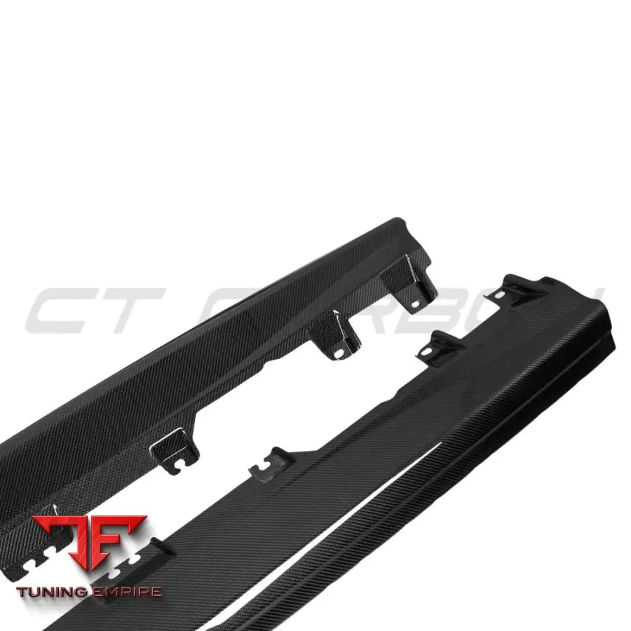 BMW X6 G06 LCI 2024+ CARBON FIBRE SIDE SKIRTS - CT CARBON
