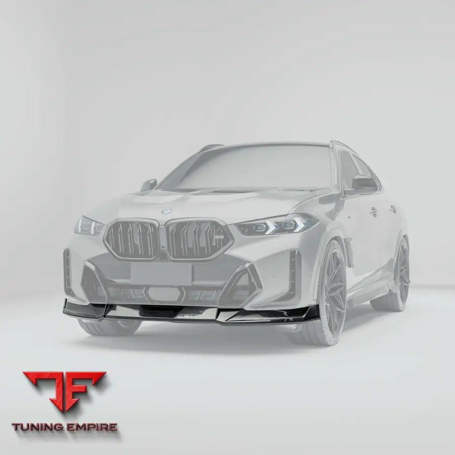 BMW X6 G06 LCI CARBON FIBER FRONT LIP