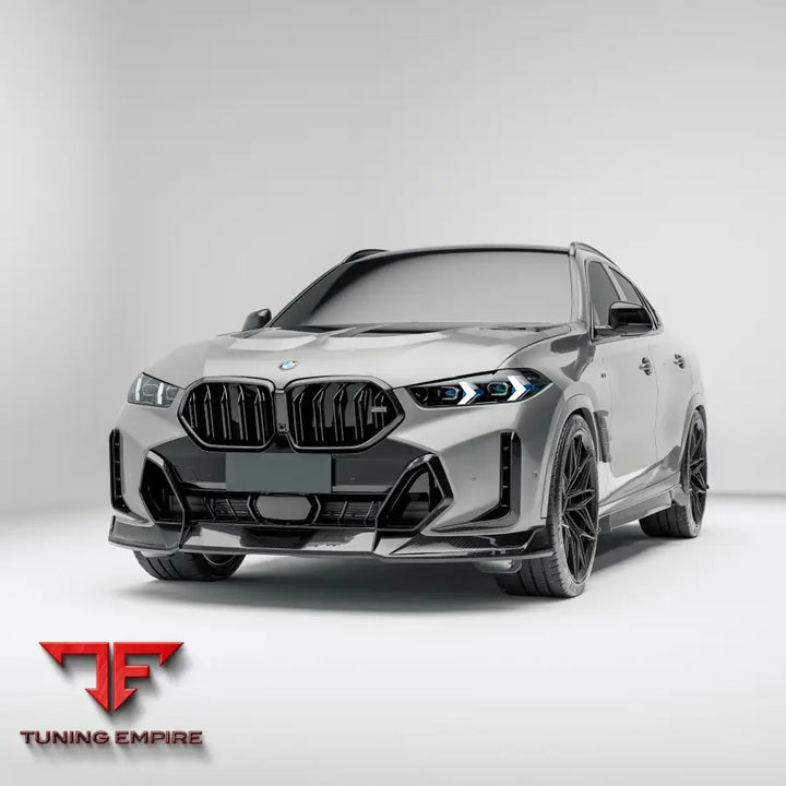 BMW X6 G06 LCI CARBON FIBER FRONT LIP