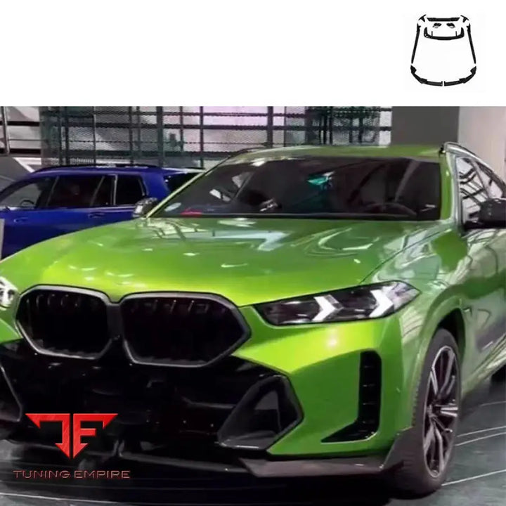 BMW X6 G06 MP STYLE CARBON LIP 2024