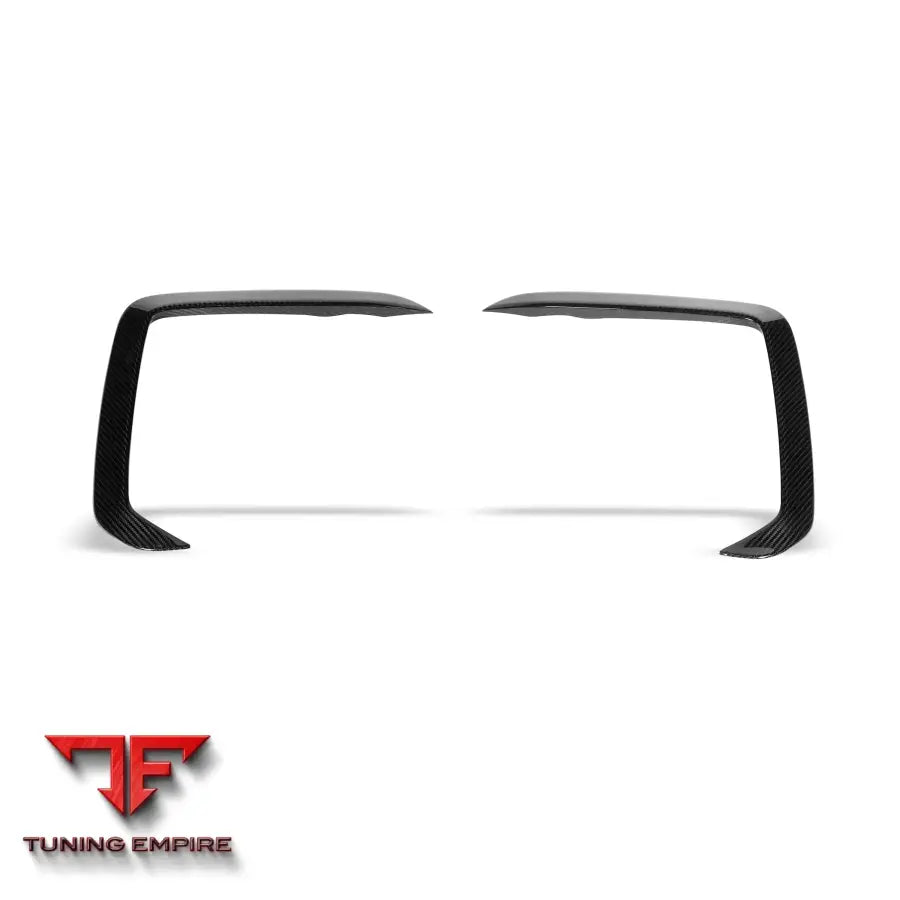 BMW X6 G06 PRE-LCI CARBON FIBER FRONT CANARDS