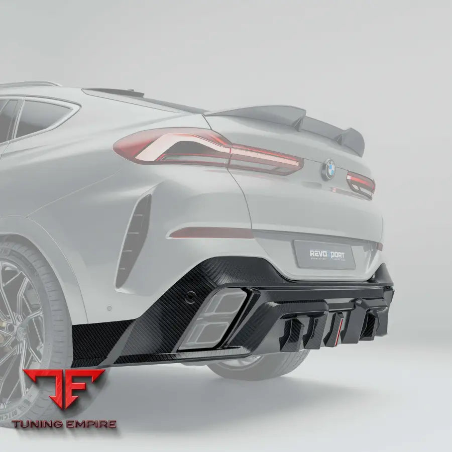 BMW X6 G06 PRE-LCI CARBON FIBER REAR DIFFUSER