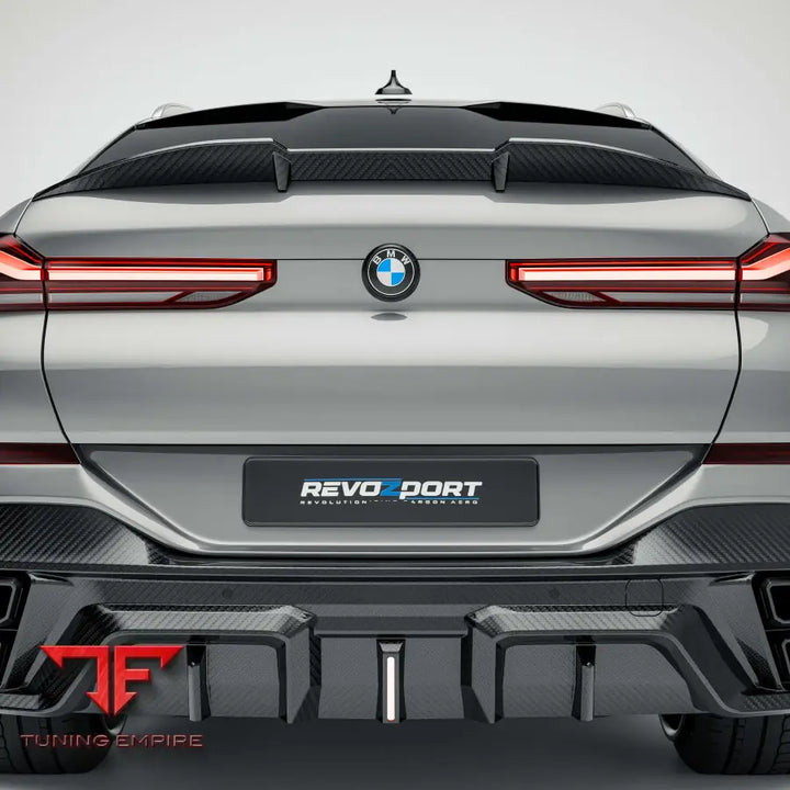 BMW X6 G06 PRE-LCI CARBON FIBER REAR SPOILER