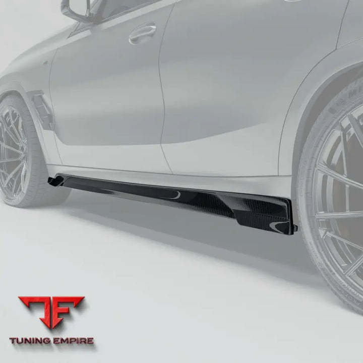 BMW X6 G06 PRE-LCI CARBON FIBER SIDE SKIRTS
