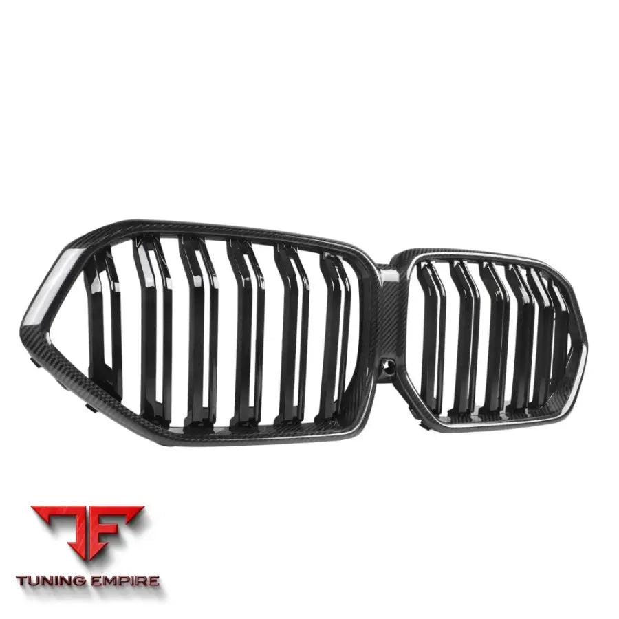 BMW X6 G06 & X6M F96 2019-2022 DOUBLE SLAT PRE-PREG CARBON FIBRE GRILLE - CT CARBON