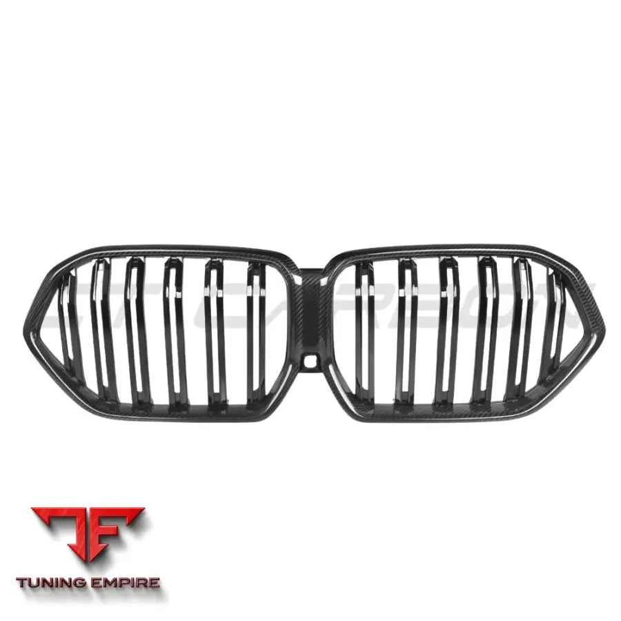 BMW X6 G06 & X6M F96 2019-2022 DOUBLE SLAT PRE-PREG CARBON FIBRE GRILLE - CT CARBON