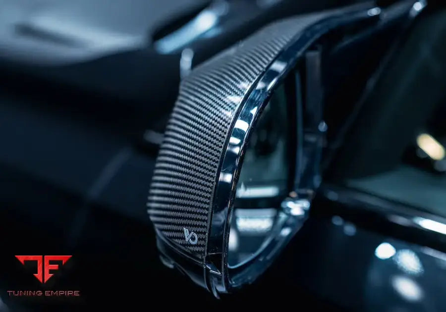 BMW X6 M carbon mirror cover detail