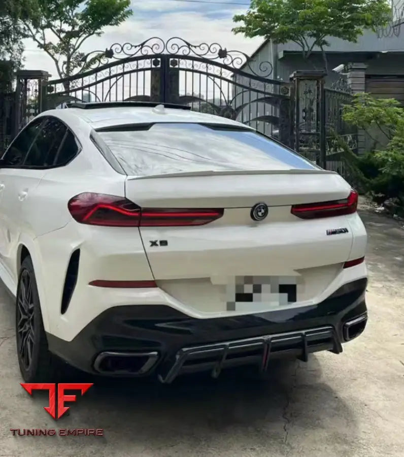 BMW X6 G06 AE Design rear diffuser and canard set