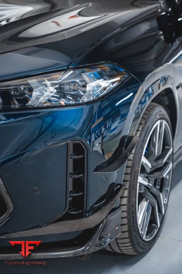 BMW X6 M60i G06 LCI AE Design front canards