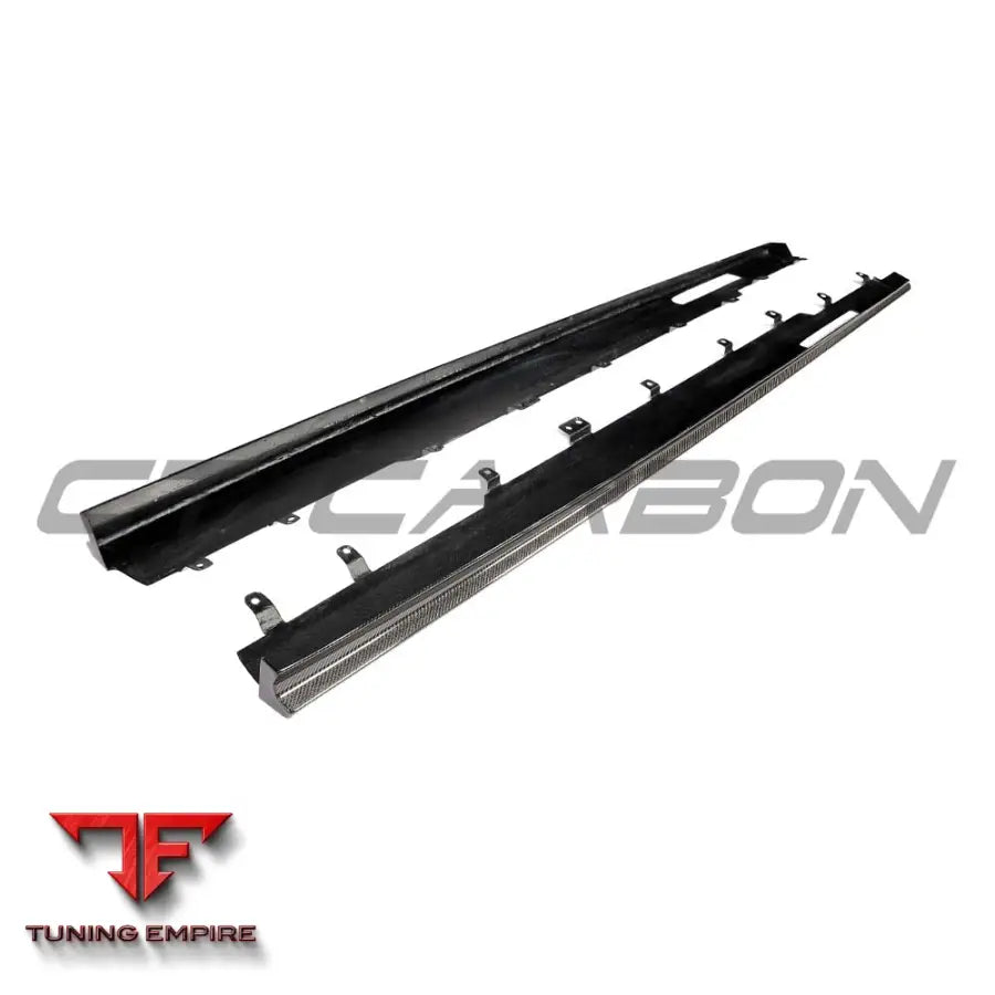 BMW & X6/X6M 2019+ CARBON FIBRE SIDE SKIRTS - CT CARBON