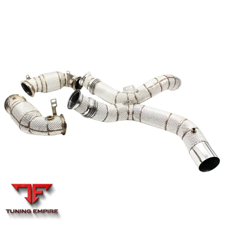BMW X6/X6M 4.4TT V8 DOWNPIPE CATLESS OR CATTED EXHAUST SYSTEM 2019-2023