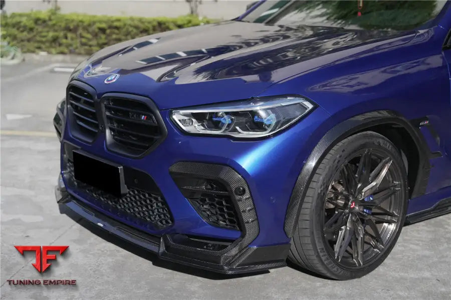 Bmw X6M F96 Ad Style Dry Carbon Fiber Front Lip Bsd