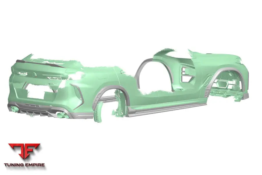 Bmw X6M F96 & G06 X6 Ad Style Dry Carbon Fiber Side Skirts Bsd