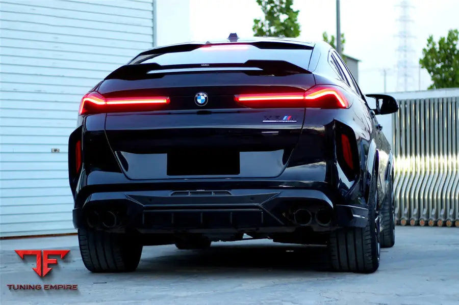 Bmw X6M F96 & G06 X6 Ad Style Dry Carbon Fiber Trunk Spoiler Bsd