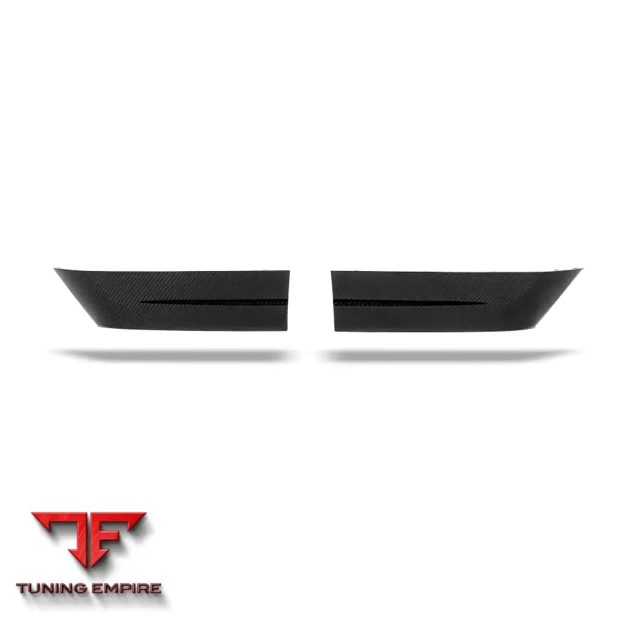 BMW X6M F96 LCI CARBON FIBER REAR BUMPER SPLITTER