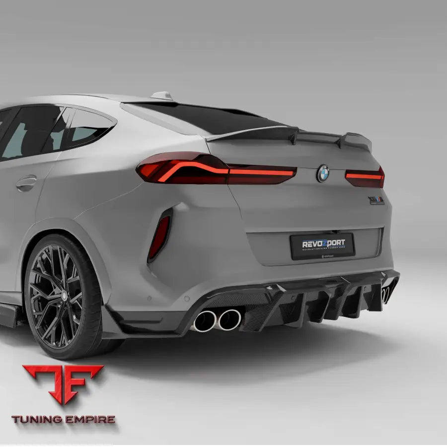 BMW X6M F96 LCI CARBON FIBER REAR DIFFUSER